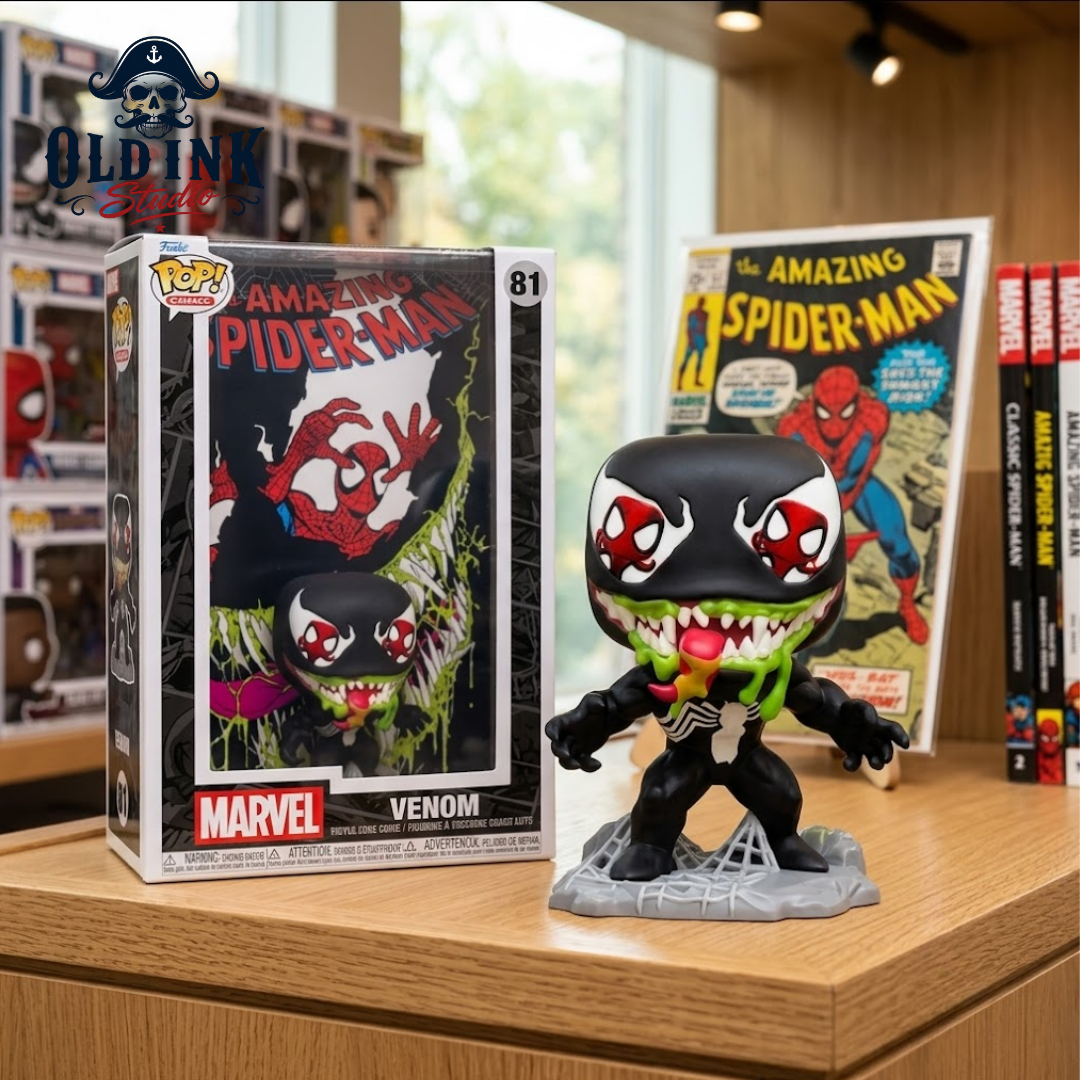 Funko Pop Comic Cover Marvel Amazing Spider-Man Venom #81