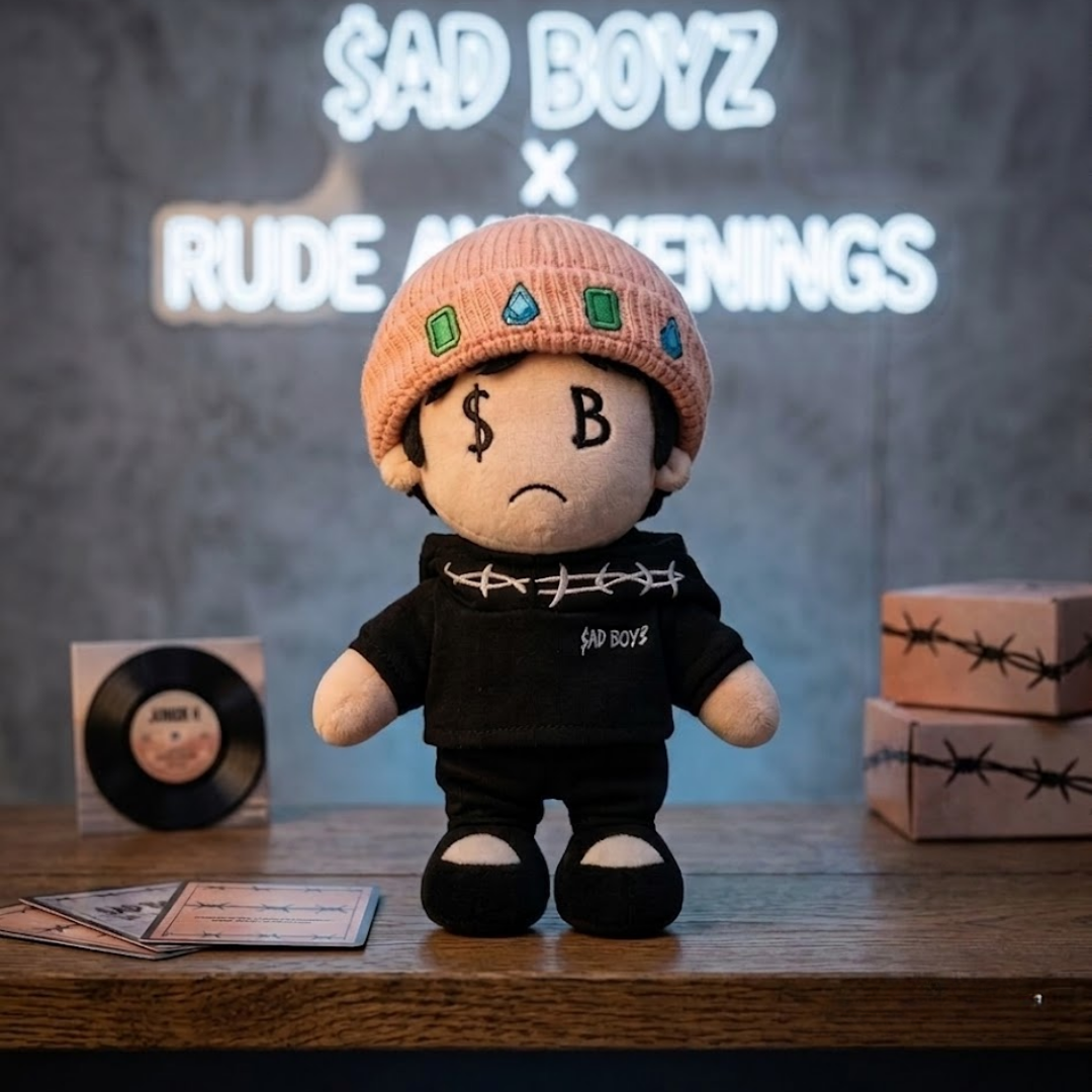 Sad Boyz x Rude Awakenings Plush Doll 2026